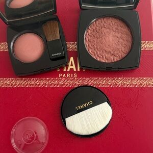 Chanel bundle - Blush in 02 rose bronze and illuminating blush powder